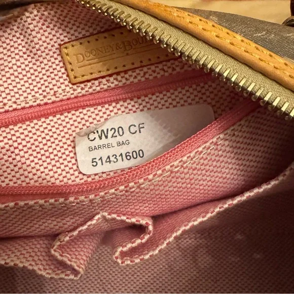 Dooney & Bourke Barrel Bag with Monogram - Picture 7 of 9